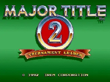 Major Title 2 (World)-MAME 2003